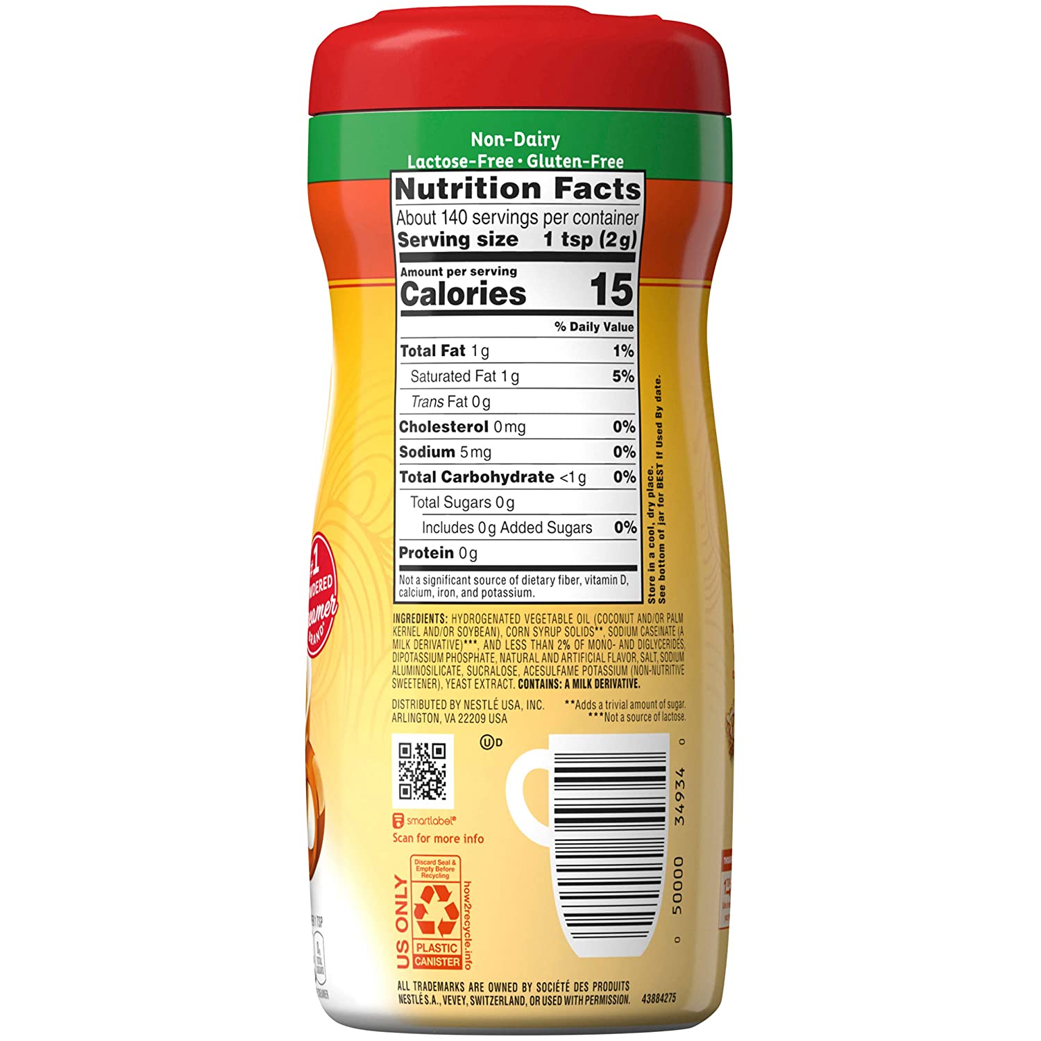 Best Sugar Free Powdered Coffee Creamer Amazon Com Coffee Mate Sugar