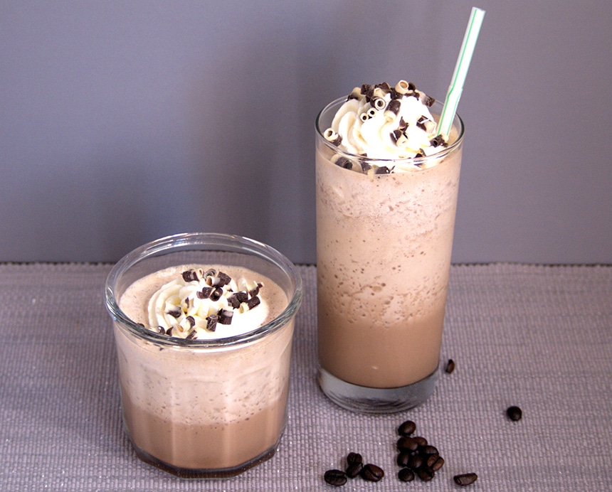 Blended Iced Coffee - Simple and Refreshing Drink!
